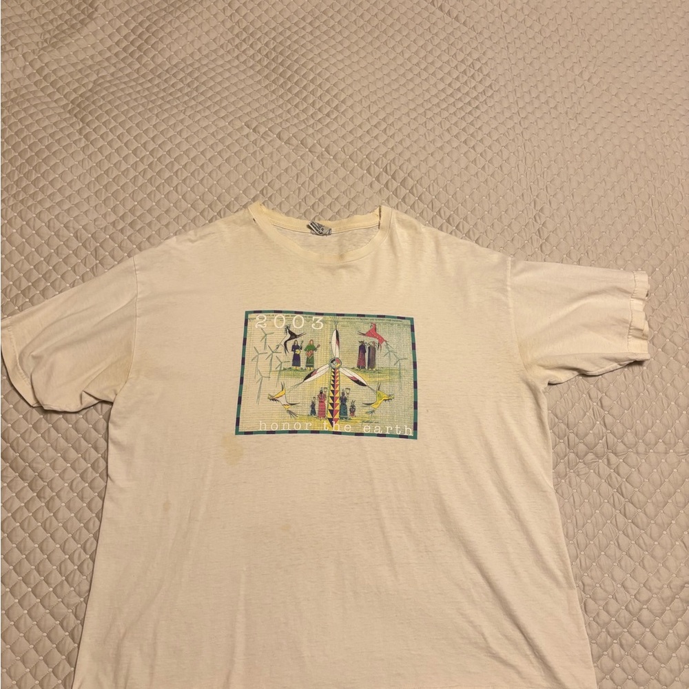 RARE vintage Indigo Girls Honor the Earth shirt 2003 XL